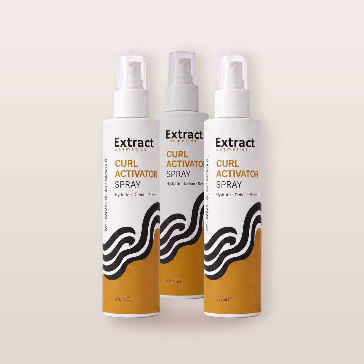 Curl Activator Spray – 3 бутилки по 250 мл