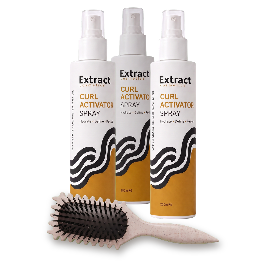3 броя Curl Activator Spray + CurlShape четка